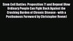 [PDF] Stem Cell Battles: Proposition 71 and Beyond (How Ordinary People Can Fight Back Against