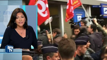 Hidalgo sur Macron à Montreuil: "Un petit peu osé d'y aller pour fêter le Front populaire"