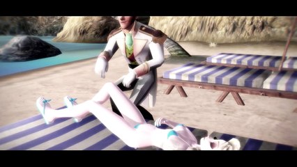 Disney Frozen Hans watching Elsa on the beach w- parody Tv Ichibi