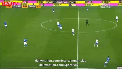 Stephan El Shaarawy Fantastic SHOOT Italy 0-0 Finland