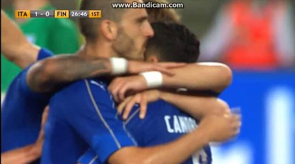 Candreva Goal HD -  Italy - Finland 1-0 6 6 2016
