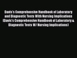 Download Davis's Comprehensive Handbook of Laboratory and Diagnostic Tests With Nursing Implications