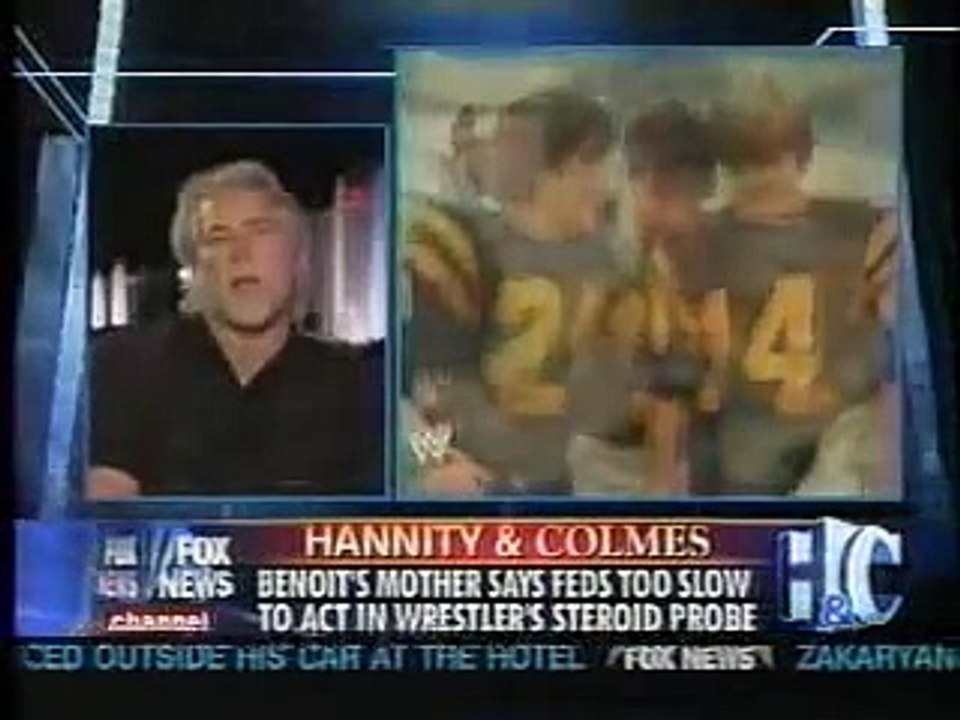 Kevin Nash on Hannity and Colmes Discussing the Chris Benoit Case