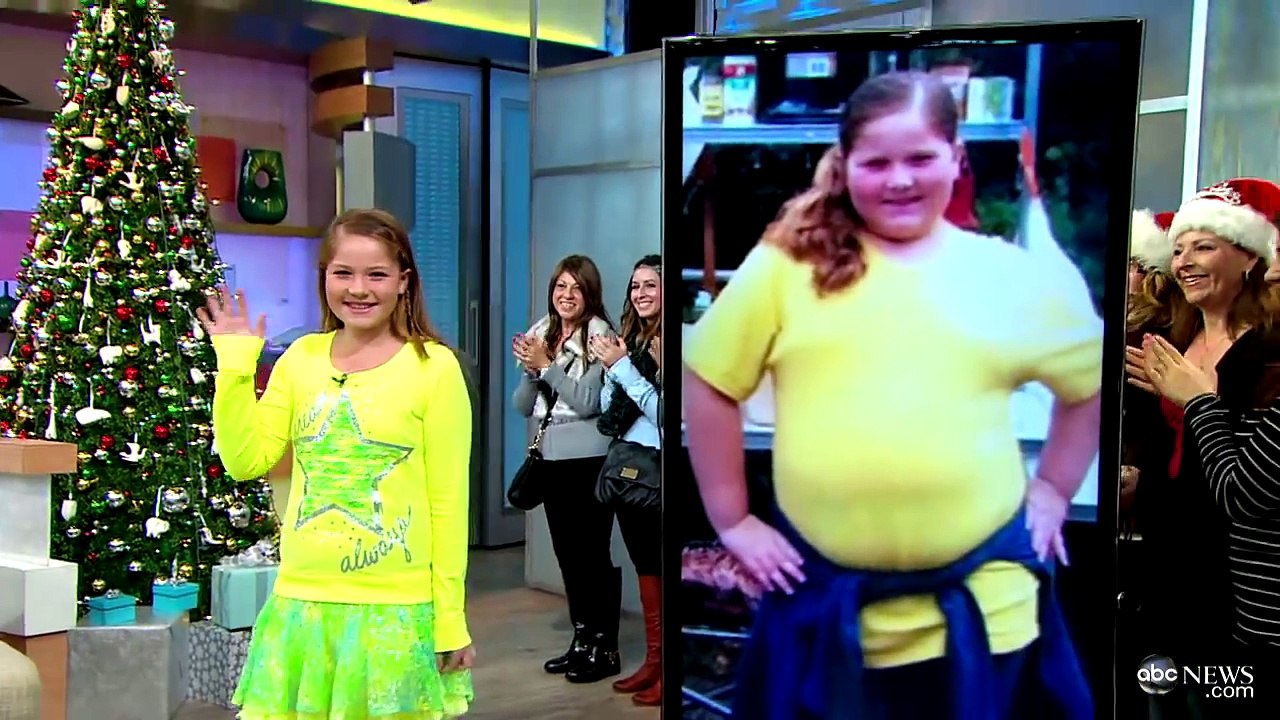 Obese Girl Loses 66 Pounds, Maintains Healthy Weight and Diet   Good Morning America   ABC News