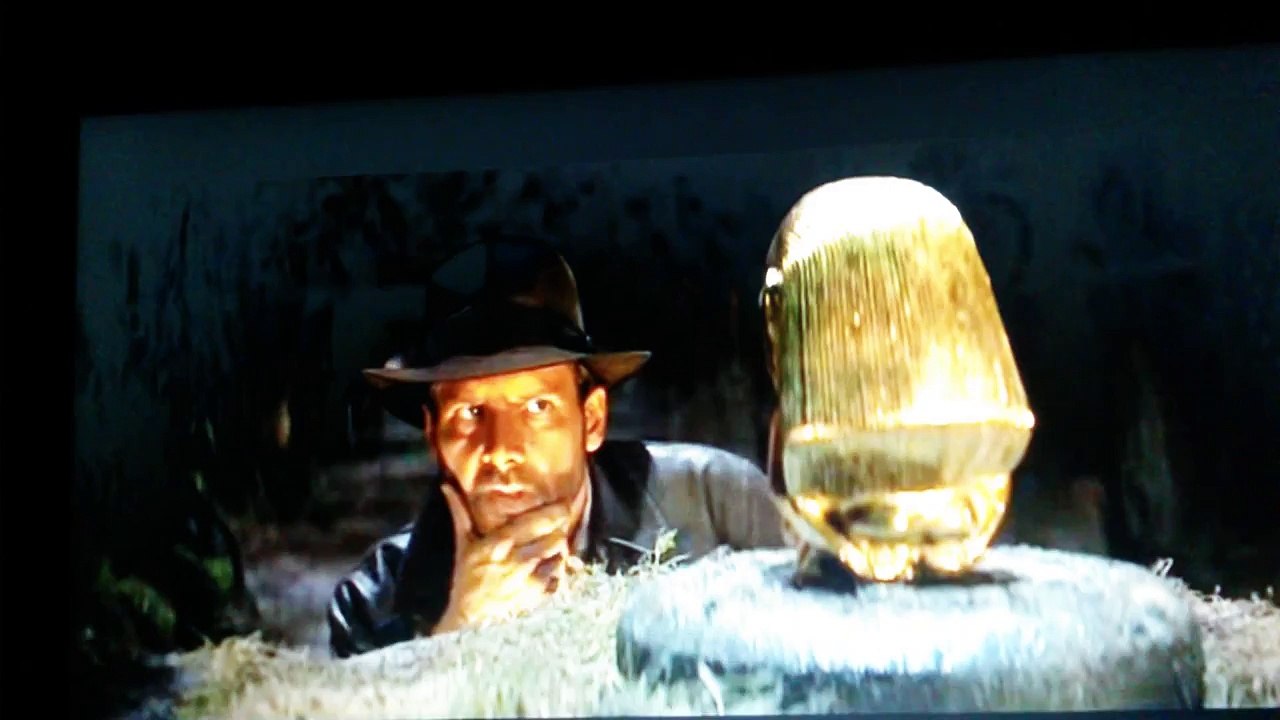Raiders Of The Lost Ark - Golden Idol And Boulder
