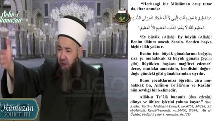 Her İftar Öncesi Bu Duayı Mutkala Okuyalım (Fotoğraflı) Cübbeli Ahmet Hocaefendi