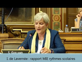 Rapport Mission d'information et d'évaluation Rythmes scolaires