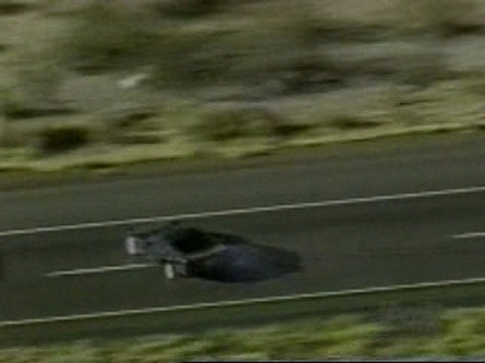 Crash-Accident Voiture Course Poursuite