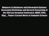 Read Advances in Databases and Information Systems: Associated Workshops and Doctoral Consortium
