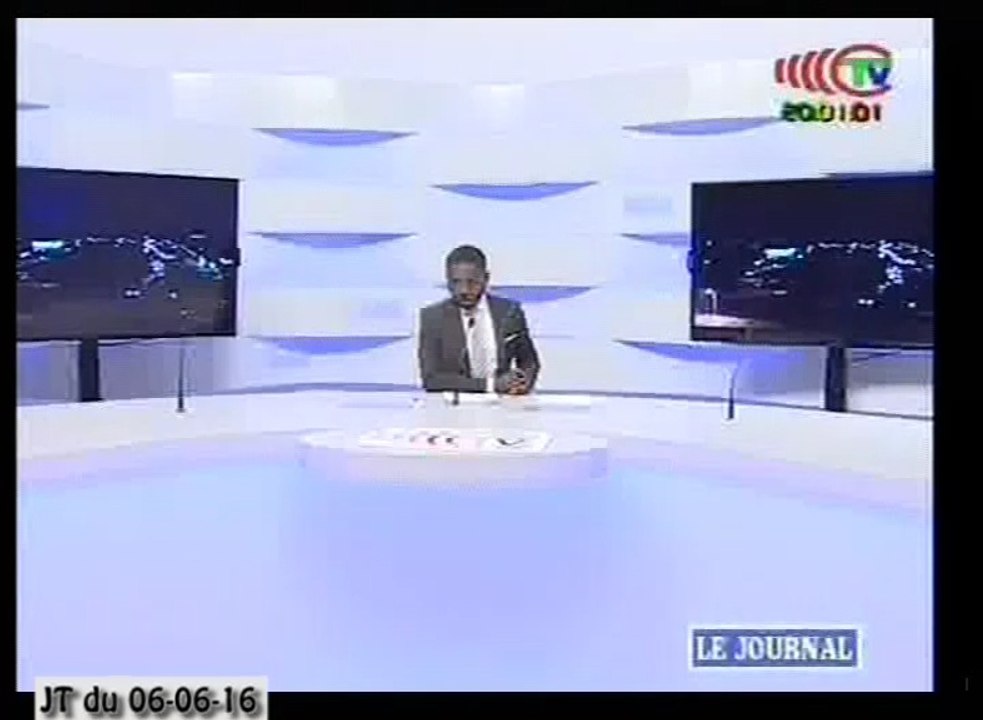 Journal de 20h TVCongo du Lundi 06 Juin 2016 -By Congo-Site