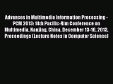 Read Advances in Multimedia Information Processing - PCM 2013: 14th Pacific-Rim Conference