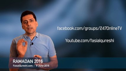 A Prayer And Wishes for Ramadan 2016 God Bless You All - Faisal Qureshi