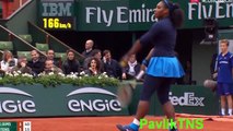 Serena Williams vs Kiki Bertens - Highlights Roland Garros 2016 HD