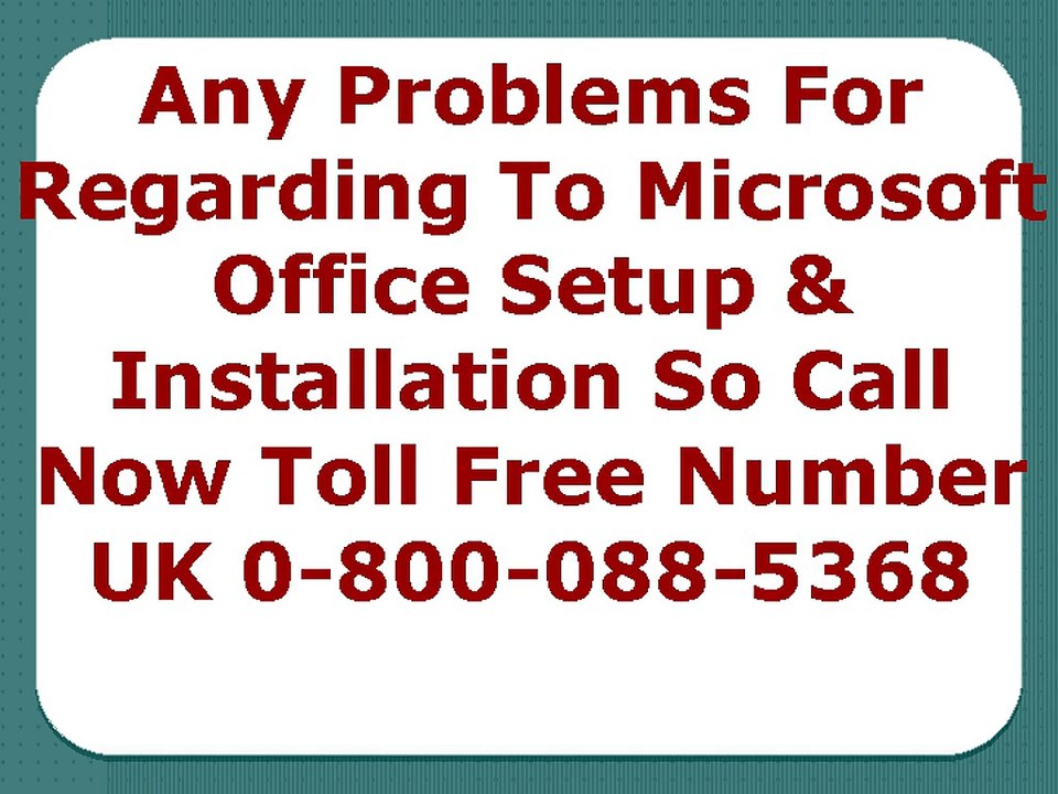 www.office.com/setup 0-800-088-5368 UK & USA