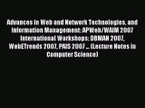 Read Advances in Web and Network Technologies and Information Management: APWeb/WAIM 2007 International