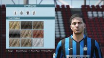 FIFA 16 VIRTUAL PRO LOOKALIKE TUTORIAL - JAVIER ZANETTI