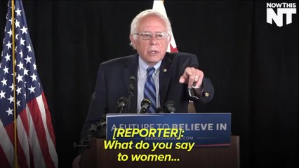 Bernie Defends Himself Against Questions About 'Sexism'