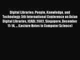 Read Digital Libraries: People Knowledge and Technology: 5th International Conference on Asian