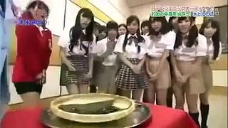 Japanese Game Show   Girl Group Eats Bug