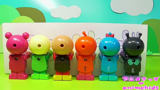 アンパンマン おもちゃ アニメ ゴミはゴミ箱に捨てようね♡ animekids アニメきっず animation Anpanman Toy Trash