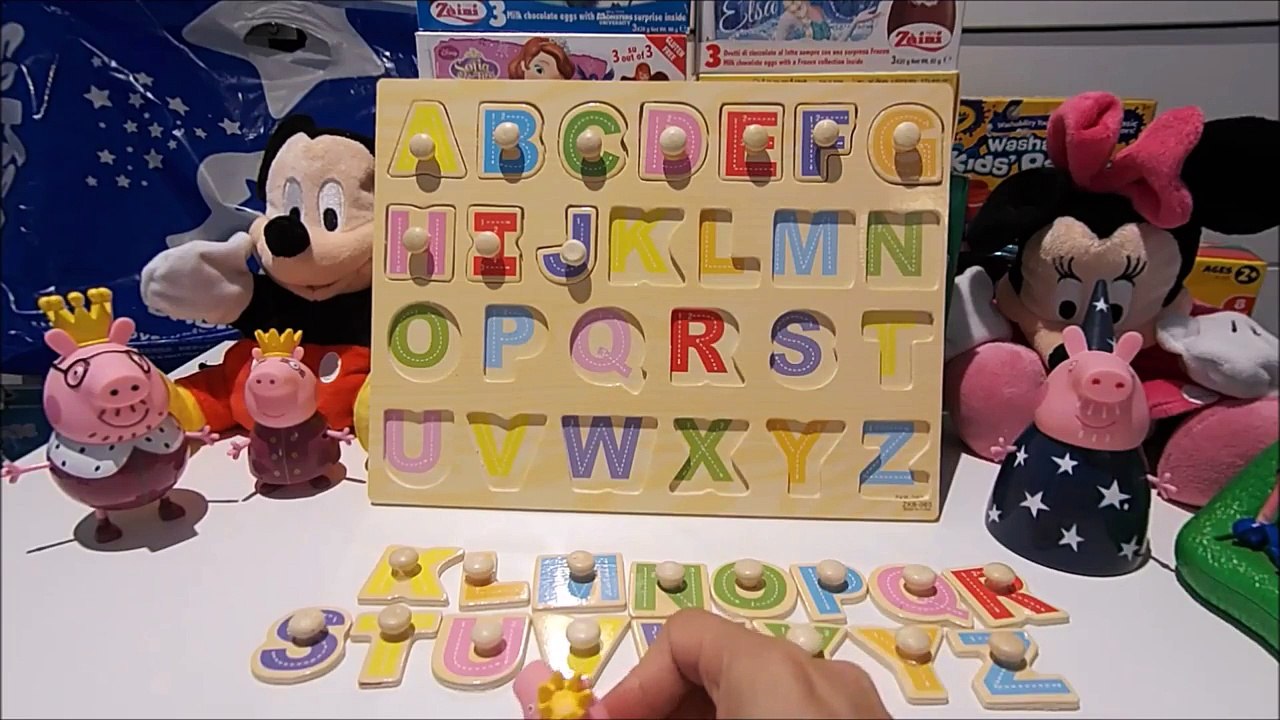 Learn the Alphabet with Peppa Pig Toy