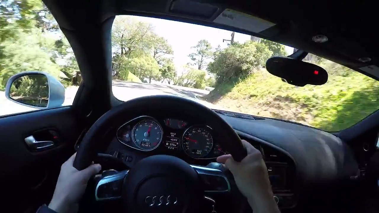 Lamborghini Gallardo V10 POV Drive and Incredible Exhaust Sound!