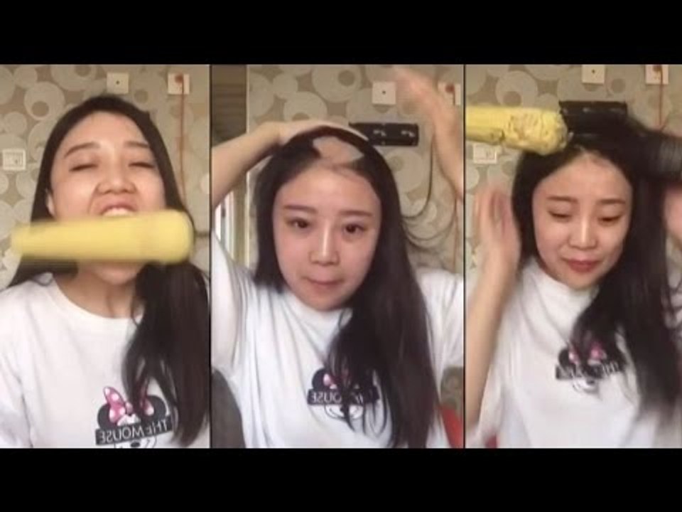 Girl rips off her own hair over latest internet challenge