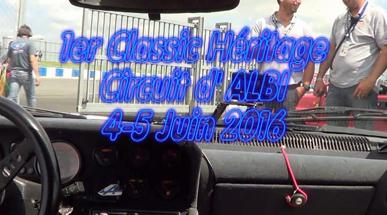 1er Classic Héritage Circuit Albi 2016