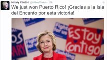Hillary Clinton wins Puerto Rico’s Democratic presidential primary