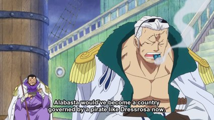 Akainu talking to Fujitora. The Tiger and The Dog! One Piece 736 [HD] Eng Sub