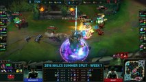 2016 NA LCS Summer - Group Stage - W1D3: Team SoloMid vs Team Liquid (Game 1)