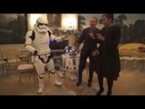 Obamas groove to Star Wars tunes