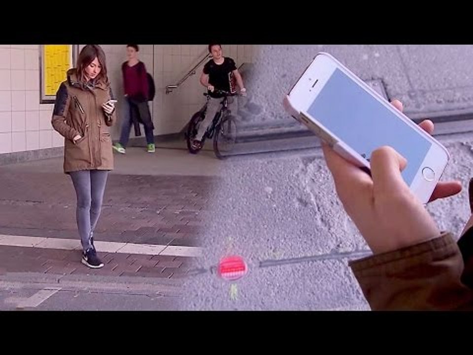 Traffic lights for smartphone users