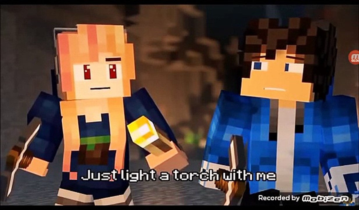 Shut Up And Mine With Me a Minecraft Parody of Shut Up and Dance With Me