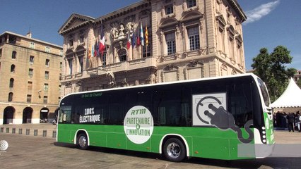 Marseille inaugure la première ligne de bus 100% électrique