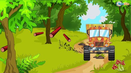 Cars Cartoons for children. Truck, Excavator and Crane. A new house for friend. Funny Cars for kids