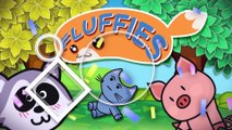 Cartoons animals for kids. Animals - Pig, Elephant, Cat, Lemur, Bunny. Fishing. Season 1. Episode 4