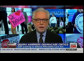 HEATED CNN Wolf Blitzer Goes After Michele Bachmann Over ObamaCare News Today