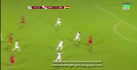 Luis Tejada Offside Goal - Panama vs Bolivia 1-1
