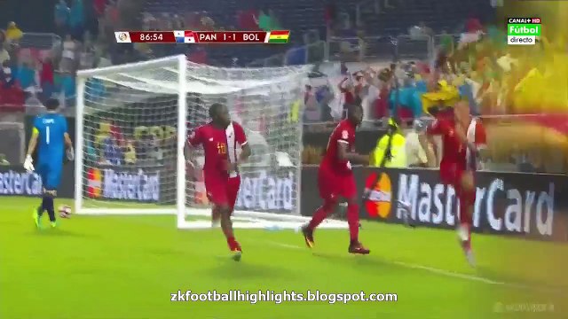 Blas Perez 2:1 Second Goal HD - Panama 2-1 Bolívia 06.06.2016 HD