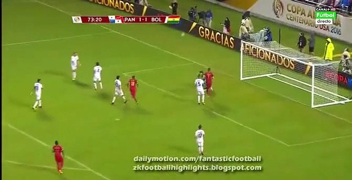 Alberto Quintero Fantastic Skill & Chance - Panama 1-1 Bolivia 06.06.2016