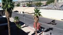 Bike stunts at safety fair 29 palms