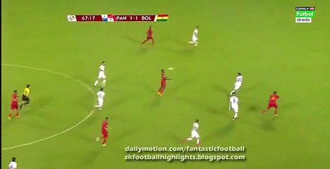 Luis Tejada Offside Goal - Panama vs Bolivia 1-1