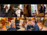 When the Obamas met the Royals for dinner