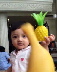 Pinternya Arsy Addara di Ajarin Bunda Ashanty Menghafal Nama Nama Buah