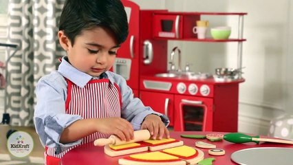 KidKraft 53173 - cucina vintage, rossa