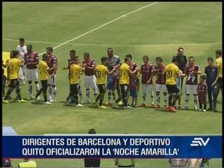 Noche amarilla en Quito