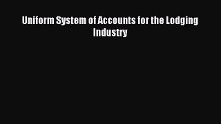 Download Uniform System of Accounts for the Lodging Industry E-Book Download