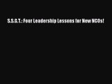 [PDF] S.S.G.T.: Four Leadership Lessons for New NCOs! PDF Free
