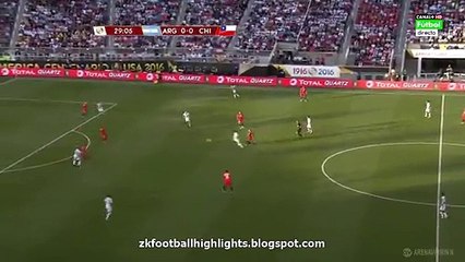 Sergio Romero Amazing Save HD - Argentina vs Chile 06.06.2016 HD
